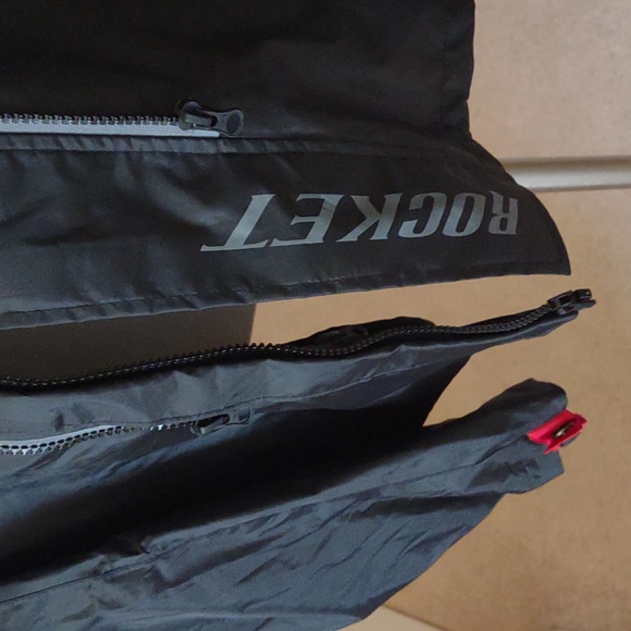 BNWOT Joe Rocket black biker jacket with removable inner vest size 2XL - Picture 2 of 12